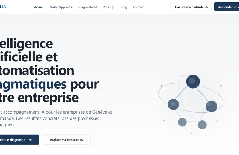 Site conseil intelligence artificielle entreprise Suisse - AskIT AI audit automatisé